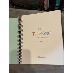 Erin Condren 3 Subject Notebook - NEW 7x9